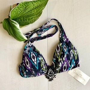 Tribal Print Bikini Top